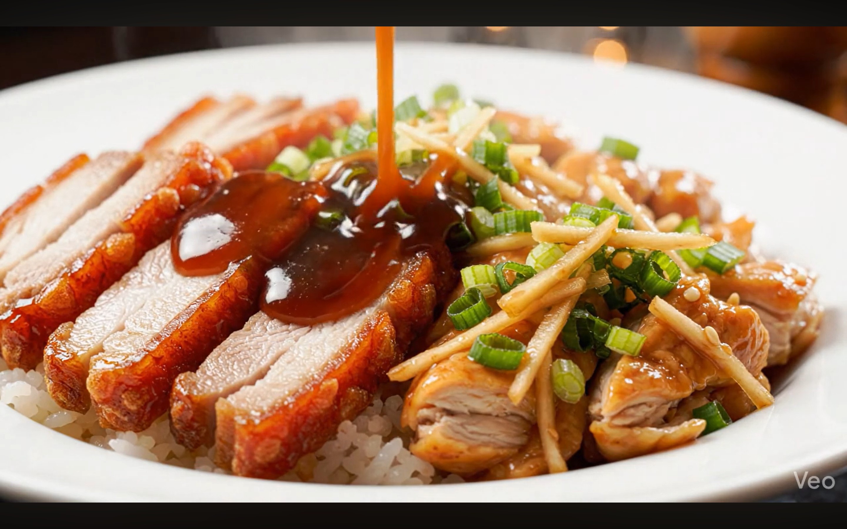 本週限定「燒肉油雞飯」9 折，百元有找的經典美味！