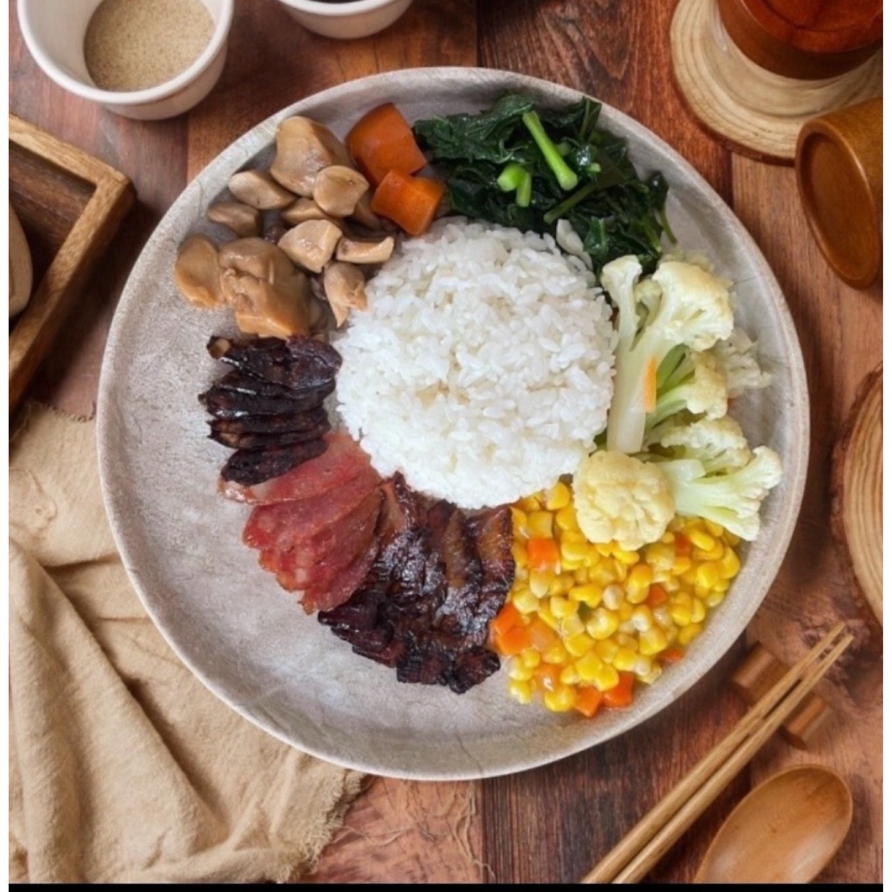 港式臘味飯